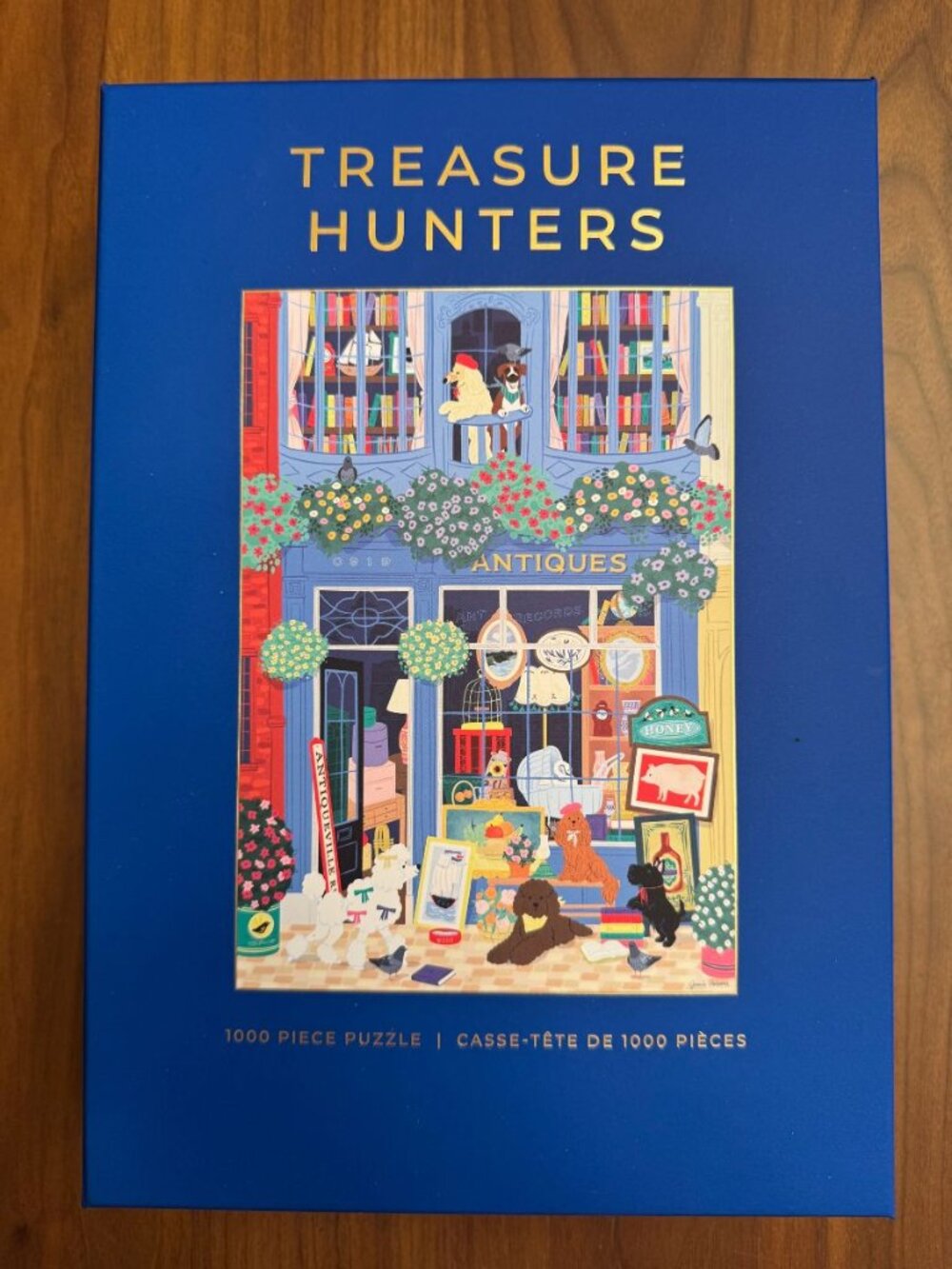 Hobbry Treasure Hunters 1000 Piece Jigsaw Puzzle - Like New